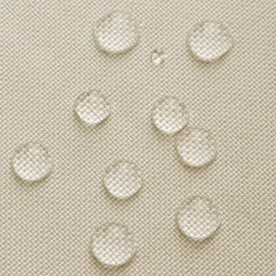 Produktbild von Fleckenabweisende Gartentischdecke 140X240, Wasserdichte Terrasse, Balkon, Outdoor, Beige
