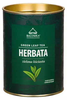 Zdjęcie produktu dla Herbata zielona liściasta 100g GREEN LEAF TEA Bacówka