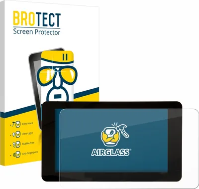 Produktbild von BROTECT Schutzglas für Raspberry Pi Touchscreen 7" Schutzfolie Panzer Folie Glas Display Schutz klar