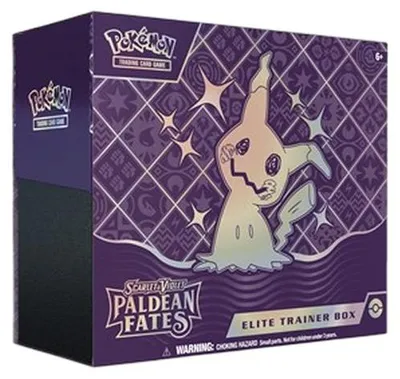 Zdjęcie produktu dla Pokemon Paldean Fates Elite Trainer Box German