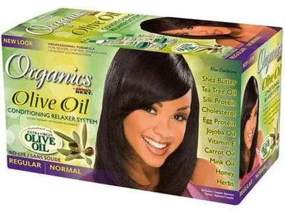 Obrázok produktu pre Africa's Best Organic Olive Oil Conditioning Relaxer System Regular