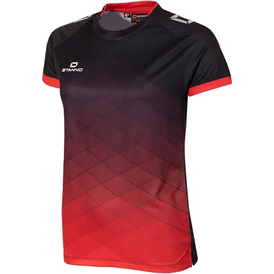 Produktbild von Stanno Altius Trikot Kurzarm Damen - Schwarz / Rot