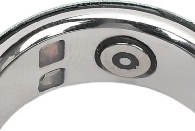 Image de Smart Health Ring Activity Tracker Podomètre Surveillance du sommeil Métal Bluetooth US 10 62,1 mm