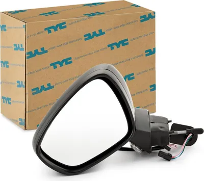 Produktbild von TYC 305-0170 Außenspiegel Seitenspiegel Links für CITROËN C3 II (SC) Konvex Grundiert
