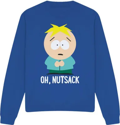 Image de South Park - "Oh Nutsack" Sweat-shirt Homme/Femme Unie TV13270 (L) (Bleu roi)