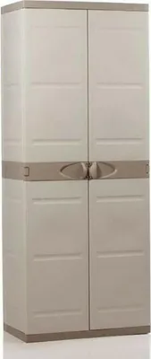 Produktbild von Plastiken Titanium Kunststoff Harz Plastiken Schrank (176 x 70 x 45 cm)