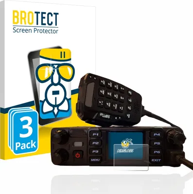 Produktbild von 3x BROTECT Schutzglas für AnyTone AT-D578UV plus Schutzfolie Panzer Folie Glas Display Schutz klar