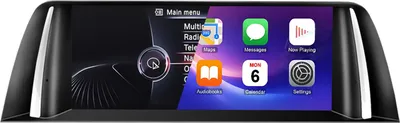 Immagine prodotto di BMW Serie 5 F10 F11 NBT (2013-2015) Aggiornamento display touchscreen Android 128 GB CarPlay e Android Auto