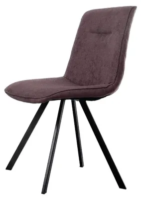 Produktbild von Stuhl mit gepolsterter Sitzfläche und Metall