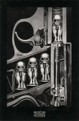 Immagine prodotto di Hr Giger Poster Birthmachine