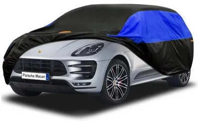 Obrázok produktu pre Poťah na auto, vodeodolný a priedušný, pre model Porsche Macan (ročníky 2014-2024), farby: čierna, modrá
