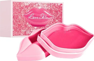 Obrázek produktu pro Love Skin - Hydrogelová maska na rty s extraktem z ROSEN, 20 ks