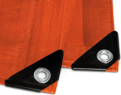 Produktbild von Abdeckplane 80 g/m² 6 x 1,5 m orange