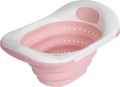 Produktbild von Babybad für Badewanne - 53 x 38 x 30 cm (0-12 Monate) rosa