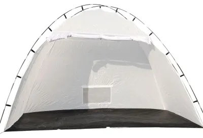 Image de Tente pliante pour travaux de peinture, idéale pour l'extérieur