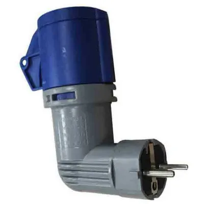 Produktbild von Adaptersteckdose Schuko Cetac 2-polig+Erdung 16A Solera 904011