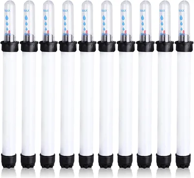 Produktbild von Bodenfeuchtemesser 20 cm, 10 Stück, Wasserstandsanzeiger, für Topfpflanzen, langlebig und praktisch