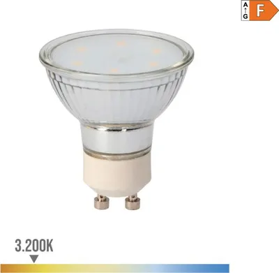 Image de Ampoule Led Gu10 Dichroïque éclairage Chaud, économique Et Directionnel - Edm