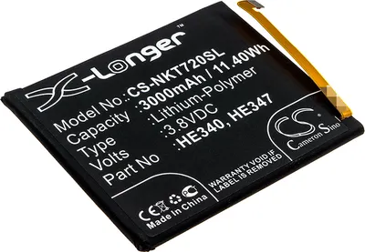 Zdjęcie produktu dla TECHTEK Bateria kompatybilny z [Nokia] 7.1, TA-1041 zastępuje HE340, kompatybilny z HE347