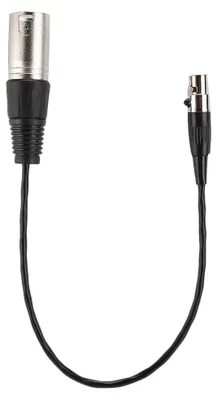 Produktbild von Vollkupfergehäuse Mini-XLR-3-Pin-Buchse auf Zinklegierungs-Stecker-Audiokabel