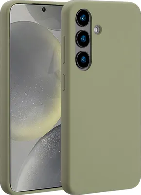 Zdjęcie produktu dla Accezz Liquid Silicone Backcover z MagSafe dla Samsung Galaxy S24 - Cooper Green