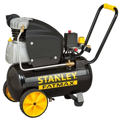 Produktbild von Stanley Kompressor 251/10/24S FMXCM0062E Luftkompressor 10Bar - 24L 240L/Min Integrierter Anti-Rutsch-Griff Schwarz