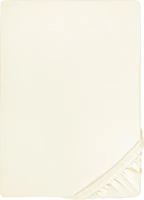 Produktbild von biberna Jersey-Elastic-Spannbetttuch 0077866 color: perlmutt, size: 1x 180x200 cm - 200x220 cm