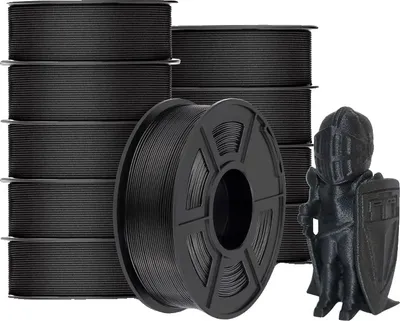 Obrázek produktu pro JAYO filament pro 3D tiskárny, vysoce pevná uhlíková vlákna, tepelně odolný, PLA-CF 10 rolí