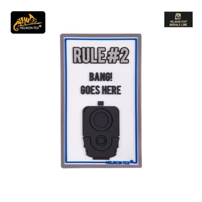 Obrázok produktu pre Helikon-Tex Rule#2 Patch - PVC - k dispozícii v niekoľkých variantoch, farba:biela