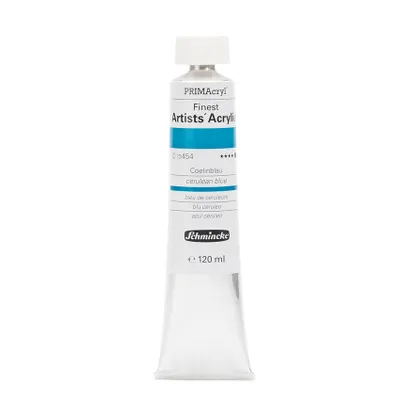 Schmincke 120ml PRIMAcryl CÖlinblau Acryl 13 454 012