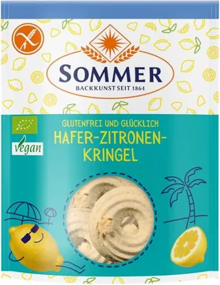 Produktbild von Kringel - Hafer-Zitrone glutenfrei 125g 2er Pack