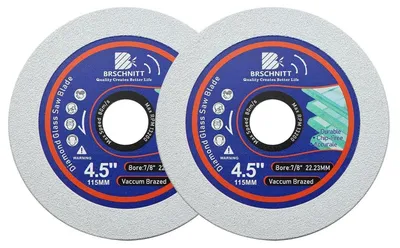 Produktbild von Diamant-Trennscheibe 115mm für Glas, Porzellan, Jade, 2 Stück
