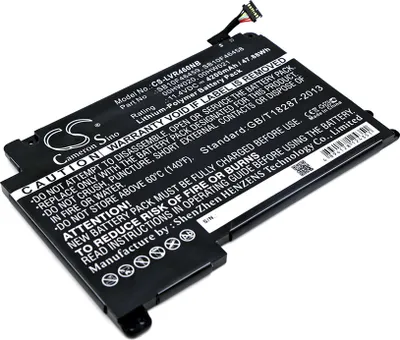 Image de TECHTEK Batterie pour ordinateur portable compatible avec [Lenovo] ThinkPad P40 Yoga, ThinkPad P40 Yoga(20GQ), ThinkPad P40 Yoga(20GQ0004GE), ThinkPa
