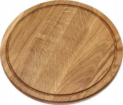 Obrázek produktu pro Prkénko na krájení – servírovací prkénko – 35 cm – dřevo – dub – hnědé