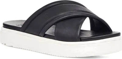 Obrázok produktu pre UGG ZAYNE CROSSBAND sandále, hladká koža, čierne, dámske