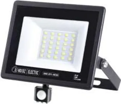 Productafbeelding van HOROZ LED-flitser met PIR-sensor, 10W, 6400K, zwart