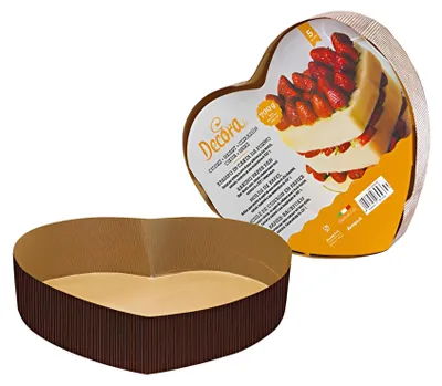 Backform Herz 5-teilig 20,5x22,5x5 cm 700 g