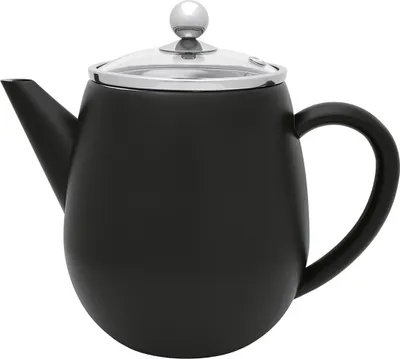 Produktbild von BREDEMEIJER Teekanne Duet Eva 1,1l matt schwarz