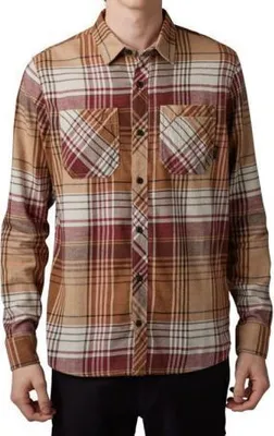 Produktbild von FOX Turnouts Utility Flanell-HEMD – braun – M