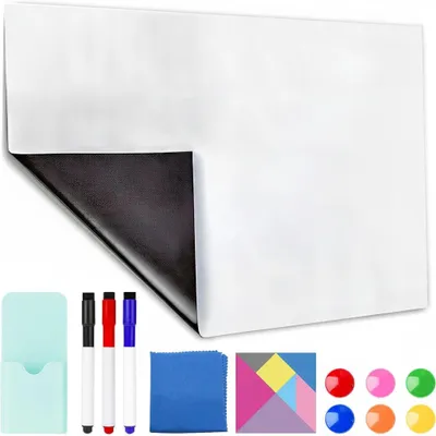 Immagine prodotto di InAndOutdoorMatch - Adesivi magnetici autoadesivi - Bianco - 40 x 80 cm, Immagine generata dall'IA