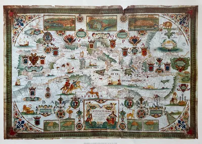 Image de Carte particullier - 50x70cm Affiche Poster