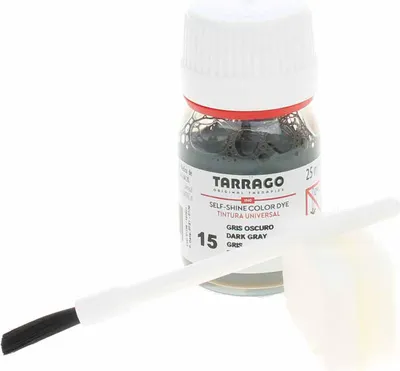 Produktbild von TARRAGO Lederfarbstoff Farbstoff - grau - 25 ml