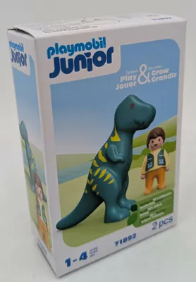 Produktbild von PLAYMOBIL 71892 - JUNIOR: Dinosaurier mit Figur