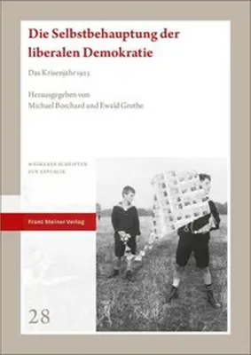 Image de Die Selbstbehauptung der liberalen Demokratie