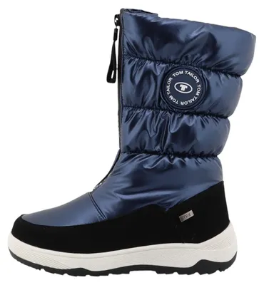 Imagen del producto de Tom Tailor: Zapatos para niña, botas de invierno, color azul, para uso diario