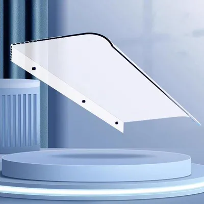 Productafbeelding van Deur Luifel - Regenkap Buiten - Bescherming Buiten - UV Bestendig - 40x350cm - Transparant