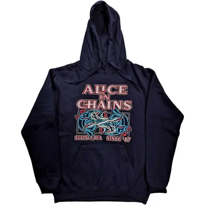 Obrázek produktu pro Alice In Chains Totem Fish Navy Blue M Mikina