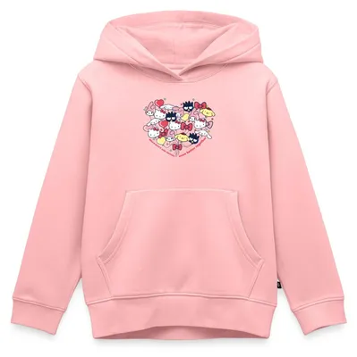Produktbild von Spreadshirt Hello Kitty And Friends Ballons Kinder Premium Hoodie, 134/140 (8 Jahre), Rosa