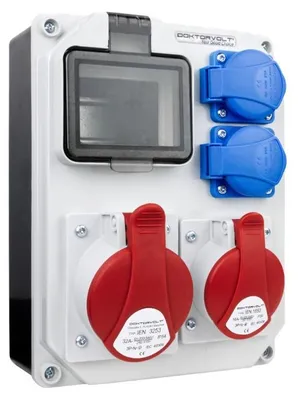Obrázek produktu pro Rozvaděč HL 32A 16A 2x230V Rozvaděč franz System Doktorvolt 5330