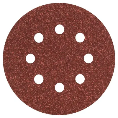 Produktbild von Schleifblatt-Set für Exzenterschleifer D= 125 mm, K=60, 5-tlg.